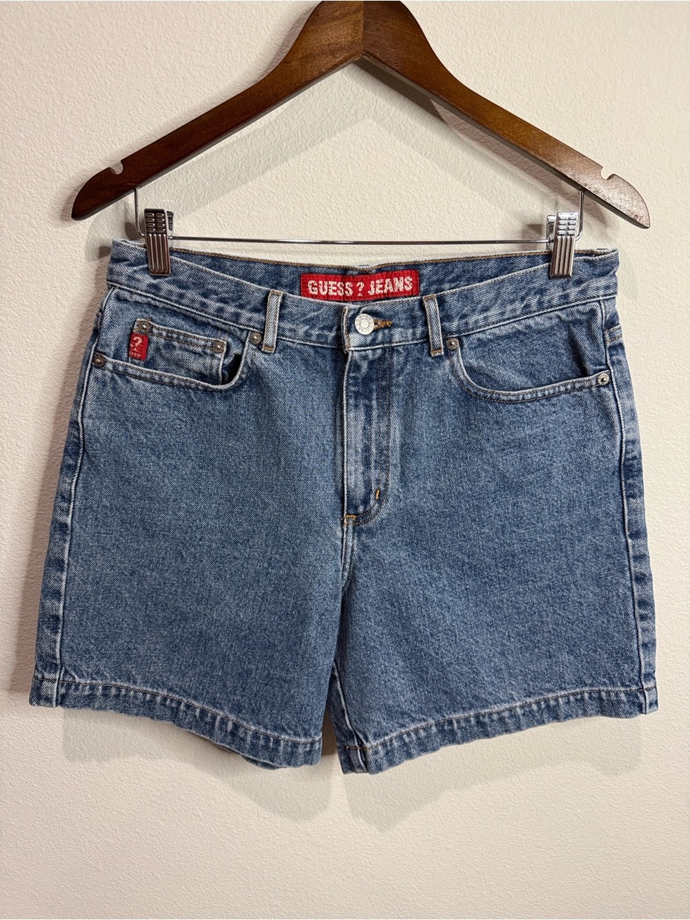 AG Denim White Nikki Relaxed Skinny Shorts 10" Inseam Size 27 - Picture 2 of 6